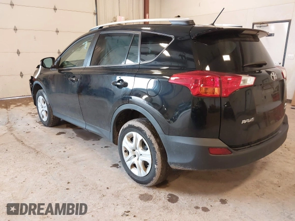 2014 Toyota RAV4 LE with VIN 2T3BFREV0EW132534, listed as a IAAI auction lot 41744336 with 117,832 mi miles and . Bid and sale history available at DreamBid. Image 3.