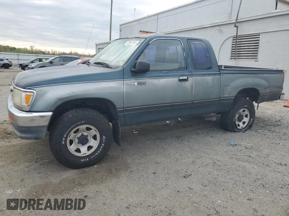 1995 Toyota T100 z VIN JT4VD22E9S0004095, wystawiony jako Copart lot #52683765 z przebiegiem 564 413 mil mil oraz Szkoda całkowita • Salvage title. Historia ofert i sprzedaży dostępna na DreamBid. Obrazek 1.