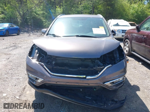 2015 Honda CR-V EX-L with VIN 2HKRM3H78FH504936, listed as a IAAI auction lot 42028296 with 131,538 mi miles and . Bid and sale history available at carsss.com. Image 6.