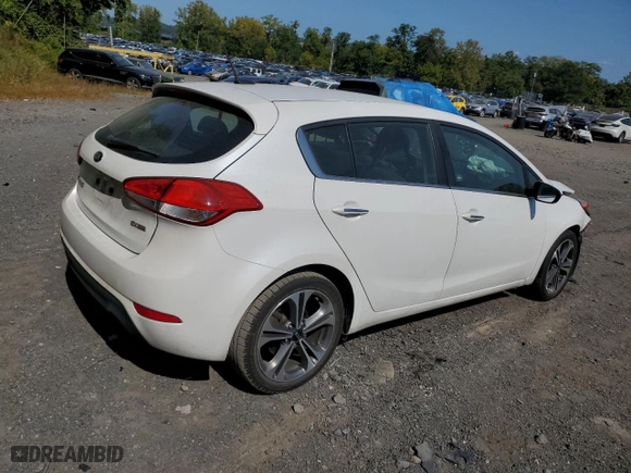 2016 Kia Forte 5-Door EX with VIN KNAFX5A8XG5629444, listed as a Copart auction lot 70955694 with 80,475 mi miles and Salvage Title. Bid and sale history available at carsss.com. Image 3.