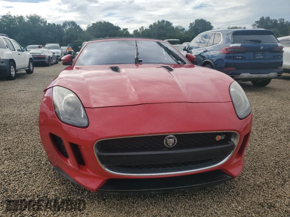 2014 Jaguar F-Type S with VIN SAJWA6FC2E8K01114, listed as a Copart auction lot 74242084 with Not Provided miles and Salvage Title. Bid and sale history available at DreamBid. Image 5.