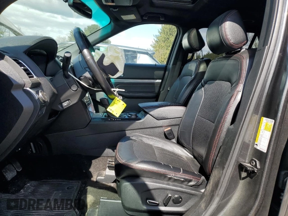 2016 Ford Explorer Sport with VIN 1FM5K8GT1GGA42687, listed as a Copart auction lot 50584925 with 117,190 mi miles and Salvage Title. Bid and sale history available at carsss.com. Image 7.