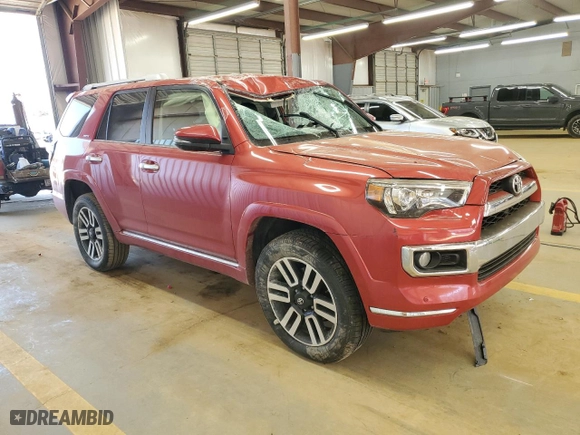 2017 Toyota 4Runner SR5 with VIN JTEBU5JR0H5478534, listed as a Copart auction lot 48374485 with 0 mi miles and Salvage Title. Bid and sale history available at carsss.com. Image 4.