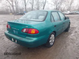 1998 Toyota Corolla VE with VIN 1NXBR12E6WZ094363, listed as a IAAI auction lot 41465384 with 265,919 mi miles and . Bid and sale history available at DreamBid. Image 4.