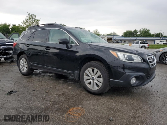 2015 Subaru Outback Premium with VIN 4S4BSBFC8F3311730, listed as a Copart auction lot 59499645 with 127,666 mi miles and Salvage title. Bid and sale history available at DreamBid. Image 4.