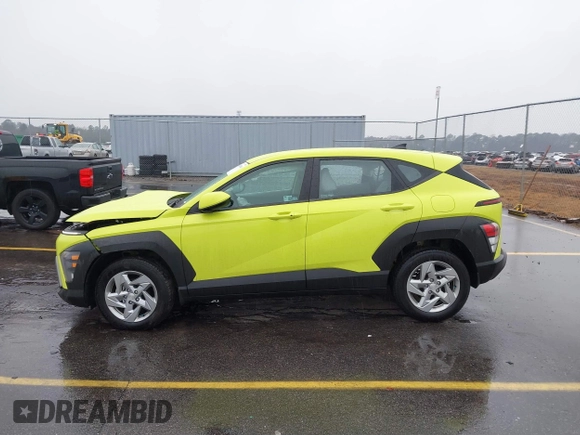 2024 Hyundai Kona SE with VIN KM8HA3AB2RU047730, listed as a IAAI auction lot 41405548 with 8,380 mi miles. Bid and sale history available at carsss.com. Image 14.