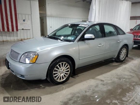 2006 Mercury Montego Premier z VIN 1MEHM42106G604182, wystawiony jako Copart lot #58371085 z przebiegiem 75 013 mil mil oraz Szkoda całkowita • Salvage title. Historia ofert i sprzedaży dostępna na DreamBid. Obrazek 1.