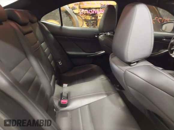 2015 Lexus IS 250 with VIN JTHCF1D29F5020402, listed as a IAAI auction lot 41536371 with 154,595 mi miles and . Bid and sale history available at DreamBid. Image 8.