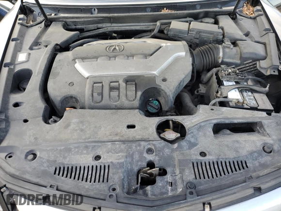 2011 Acura RL Technology with VIN JH4KB2F68BC000497, listed as a Copart auction lot 43734775 with 165,020 mi miles and Salvage Title. Bid and sale history available at DreamBid. Image 11.
