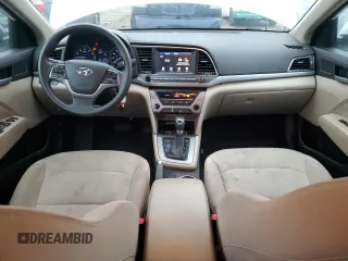 2017 Hyundai Elantra SE with VIN 5NPD84LF9HH119536, listed as a Copart auction lot 84386104 with 91,672 mi miles and Salvage title. Bid and sale history available at DreamBid. Image 8.