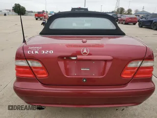 2002 Mercedes-Benz CLK 320/430 with VIN WDBLK65G02T110501, listed as a Copart auction lot 78306224 with 115,172 mi miles and Salvage Title. Bid and sale history available at DreamBid. Image 6.