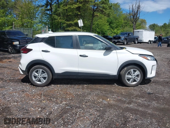 2024 Nissan Kicks S with VIN 3N1CP5BV7RL541662, listed as a IAAI auction lot 42186010 with 14,450 mi miles and . Bid and sale history available at DreamBid. Image 12.