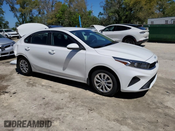 2022 Kia Forte LXS with VIN 3KPF24AD1NE497703, listed as a Copart auction lot 50164825 with 16,726 mi miles and Non Repairable. Bid and sale history available at carsss.com. Image 4.