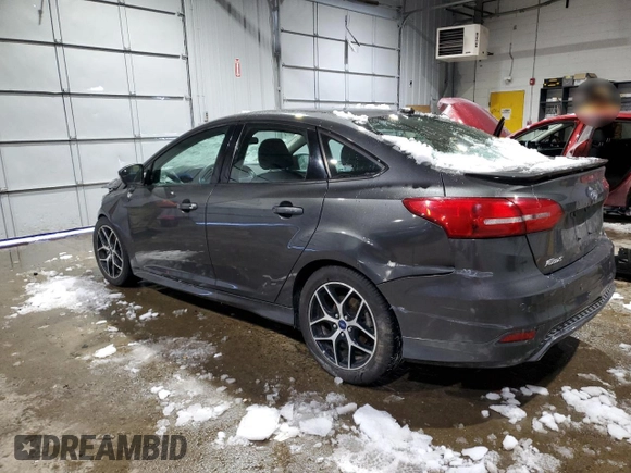 2015 Ford Focus SE with VIN 1FADP3F21FL285408, listed as a Copart auction lot 45160405 with 123,669 mi miles and Salvage Title. Bid and sale history available at carsss.com. Image 2.