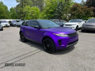 2020 Land Rover Range Rover Evoque SE z VIN SALZP2FX9LH021558, wystawiony jako Copart lot #58984965 z przebiegiem 157 349 mil mil oraz Czysty tytuł • Clean title. Historia ofert i sprzedaży dostępna na DreamBid. Obrazek 1.