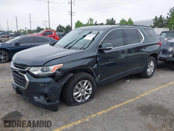 2020 Chevrolet Traverse LT Cloth with VIN 1GNERGKWXLJ320261, listed as a IAAI auction lot 42094336 with 51,063 mi miles. Bid and sale history available at carsss.com. Image 23.