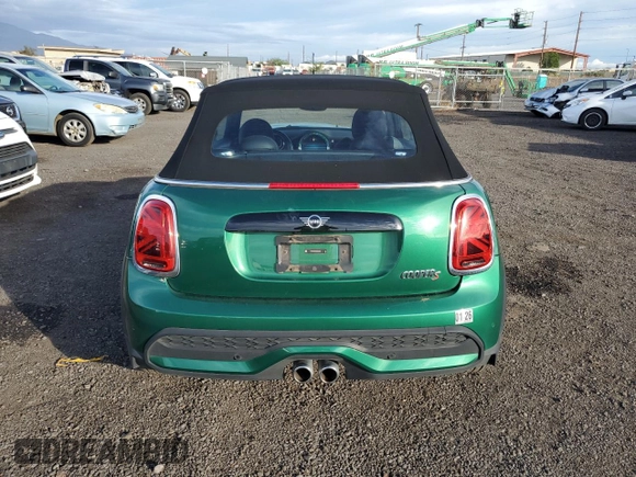 2024 MINI Convertible Cooper S with VIN WMW43DL03R3R99976, listed as a Copart auction lot 88112225 with 17,104 mi miles and Clean title. Bid and sale history available at DreamBid. Image 6.