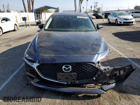 2021 Mazda 3 Select with VIN 3MZBPABLXMM251688, listed as a Copart auction lot 85704604 with 51,866 mi miles and Salvage title. Bid and sale history available at DreamBid. Image 5.