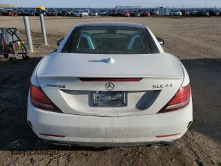 2017 Mercedes-Benz SLC 43 AMG with VIN WDDPK6GA7HF130995, listed as a Copart auction lot 48317285 with 65,707 mi miles and Salvage Title. Bid and sale history available at DreamBid. Image 6.