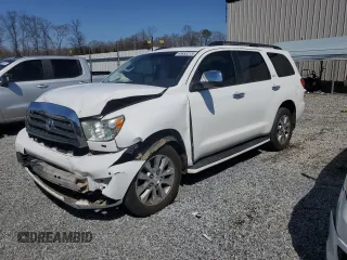 2010 Toyota Sequoia Ltd with VIN 5TDKY5G11AS028448, listed as a Copart auction lot 48693215 with 229,300 mi miles and Salvage Title. Bid and sale history available at carsss.com. Image 1.