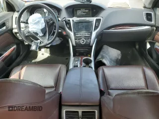 2016 Acura TLX V6 with VIN 19UUB2F37GA000219, listed as a Copart auction lot 59257515 with 119,093 mi miles and Salvage title. Bid and sale history available at DreamBid. Image 8.