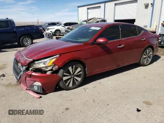 2019 Nissan Altima 2.5 SV with VIN 1N4BL4DV0KC202325, listed as a Copart auction lot 47789745 with 136,660 mi miles and Salvage Title. Bid and sale history available at carsss.com. Image 1.