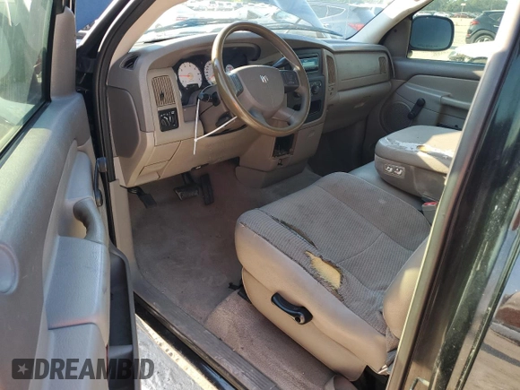 2002 Dodge 1500 with VIN 1D7HA16K22J204199, listed as a Copart auction lot 73537874 with 208,479 mi miles and Clean Title. Bid and sale history available at DreamBid. Image 8.