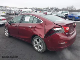 2016 Chevrolet Cruze Premier with VIN 1G1BG5SM6G7312576, listed as a IAAI auction lot 41542503 with 112,867 mi miles. Bid and sale history available at carsss.com. Image 3.
