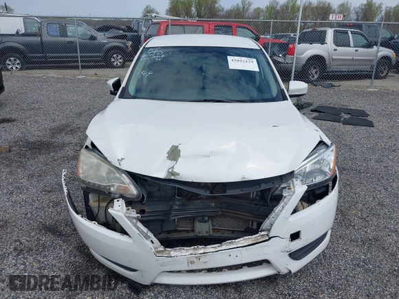 2014 Nissan Sentra S with VIN 3N1AB7AP3EL642177, listed as a IAAI auction lot 42022129 with 153,289 mi miles and . Bid and sale history available at DreamBid. Image 13.