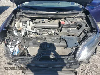 2017 Nissan Rogue SL with VIN 5N1AT2MV8HC743797, listed as a Copart auction lot 75671324 with 121,616 mi miles and Salvage Title. Bid and sale history available at carsss.com. Image 12.
