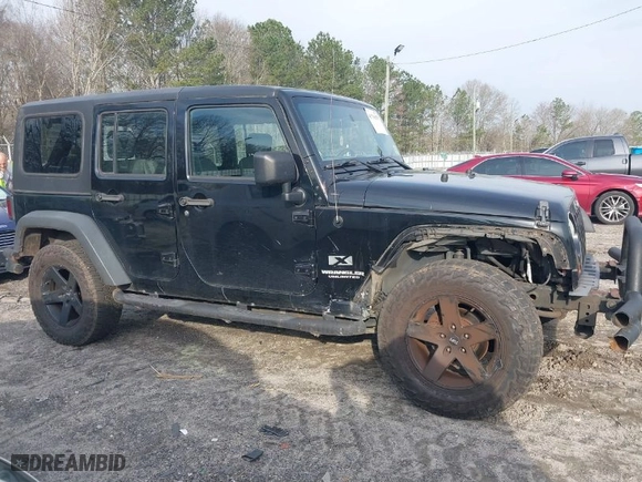 2008 Jeep Wrangler Unlimited X with VIN 1J4GA39148L648910, listed as a IAAI auction lot 41790678 with 93,528 mi miles. Bid and sale history available at carsss.com. Image 14.