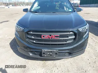2021 GMC Terrain SLE with VIN 3GKALTEV9ML322053, listed as a IAAI auction lot 41781415 with 18,734 mi miles and . Bid and sale history available at carsss.com. Image 12.