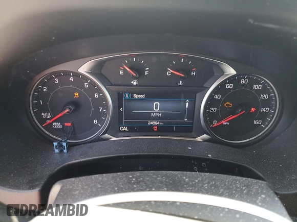 2024 GMC Terrain SLE z VIN 3GKALMEG9RL318986, wystawiony jako Copart lot #57306185 z przebiegiem 24 694 mil mil oraz Szkoda całkowita • Salvage title. Historia ofert i sprzedaży dostępna na DreamBid. Obrazek 9.