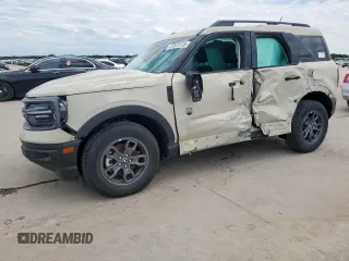 2024 Ford Bronco Sport Big Bend z VIN 3FMCR9B66RRF55410, wystawiony jako Copart lot #57873135 z przebiegiem 535 mil mil oraz Szkody całkowita. Historia ofert i sprzedaży dostępna na DreamBid. Obrazek 1.