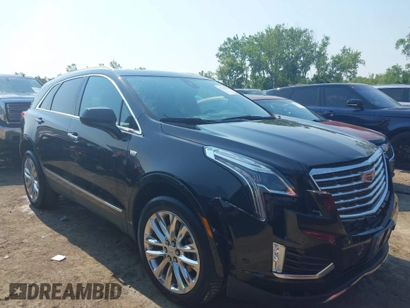 2017 Cadillac XT5 Platinum AWD with VIN 1GYKNFRS6HZ130626, listed as a IAAI auction lot 42470536 with 128,129 mi miles and . Bid and sale history available at DreamBid. Image 1.