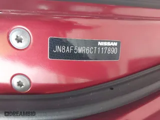 2012 Nissan Juke SL with VIN JN8AF5MR6CT117890, listed as a IAAI auction lot 41527104 with 167,252 mi miles. Bid and sale history available at carsss.com. Image 9.
