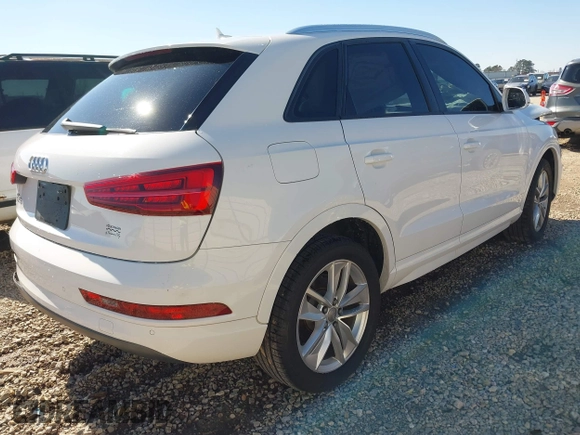 2017 Audi Q3 Premium with VIN WA1BCCFS3HR006676, listed as a IAAI auction lot 41586016 with 73,461 mi miles and . Bid and sale history available at DreamBid. Image 4.