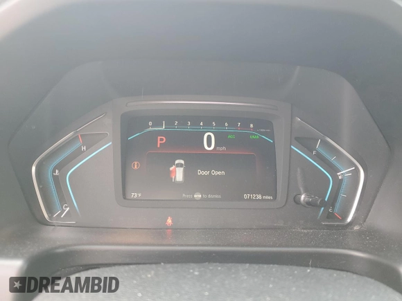 2020 Honda Odyssey EX with VIN 5FNRL6H5XLB030260, listed as a Copart auction lot 63416575 with 71,238 mi miles and Salvage title. Bid and sale history available at DreamBid. Image 9.