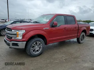 2018 Ford F-150 XL with VIN 1FTEW1EP0JKF12413, listed as a Copart auction lot 54710955 with 190,931 mi miles and Clean title. Bid and sale history available at DreamBid. Image 1.