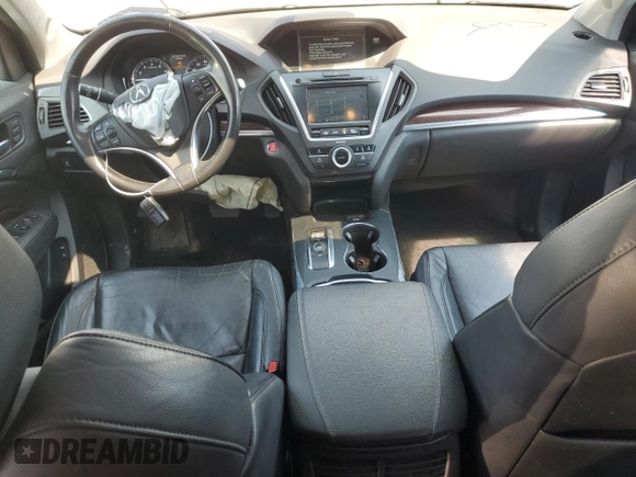 2016 Acura MDX with VIN 5FRYD4H27GB006294, listed as a Copart auction lot 53050055 with 169,558 mi miles and Salvage Title. Bid and sale history available at carsss.com. Image 8.