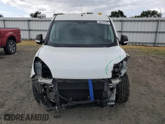 2017 Ram ProMaster City Cargo Tradesman with VIN ZFBERFAB6H6H30864, listed as a Copart auction lot 54415745 with 75,314 mi miles and Salvage Title. Bid and sale history available at carsss.com. Image 5.