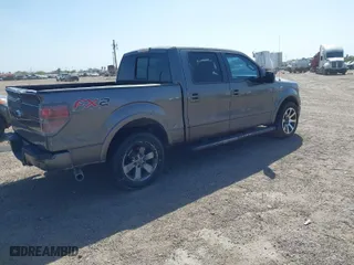 2013 Ford F-150 XL with VIN 1FTFW1CF5DKE02203, listed as a IAAI auction lot 41804409 with 340,100 mi miles. Bid and sale history available at carsss.com. Image 4.
