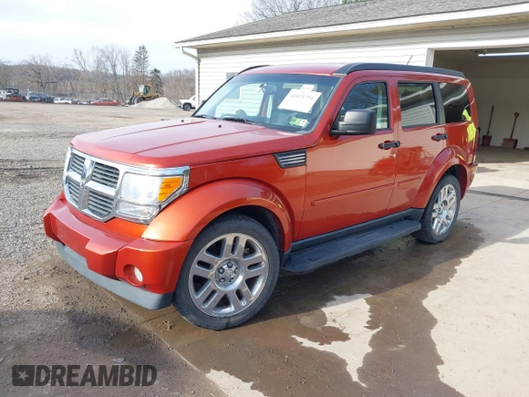 2007 Dodge Nitro SLT with VIN 1D8GU58K37W720763, listed as a IAAI auction lot 41821791 with 115,205 mi miles and . Bid and sale history available at DreamBid. Image 2.