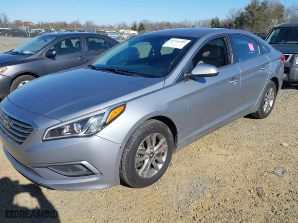 2017 Hyundai Sonata SE with VIN 5NPE24AF6HH537318, listed as a IAAI auction lot 41785789 with 115,013 mi miles. Bid and sale history available at carsss.com. Image 16.