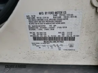 2021 Ford EcoSport SE z VIN MAJ6S3GL5MC397902, wystawiony jako Copart lot #55155135 z przebiegiem 17 181 mil mil oraz Szkoda całkowita • Salvage title. Historia ofert i sprzedaży dostępna na DreamBid. Obrazek 13.