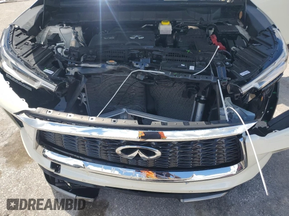2023 Infiniti QX60 Sensory с VIN 5N1DL1GR6PC358484, выставлен на аукционе Copart как лот 70053334 с пробегом 16 223 миль миль и Списание • Salvage title. История ставок и продаж доступна на DreamBid. Изображение 12.