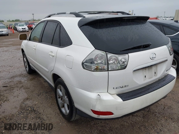 2005 Lexus RX 330 with VIN JTJGA31UX50054571, listed as a IAAI auction lot 42193763 with 215,321 mi miles. Bid and sale history available at carsss.com. Image 3.