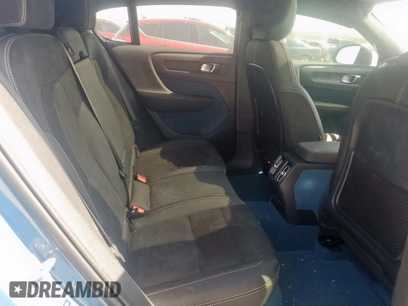 2022 Volvo C40 Recharge Pure Electric Ultimate with VIN YV4ED3GB8N2004034, listed as a Copart auction lot 49434775 with 0 mi miles and Salvage Title. Bid and sale history available at carsss.com. Image 11.