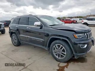 2020 Jeep Grand Cherokee Limited with VIN 1C4RJEBG9LC295453, listed as a Copart auction lot 50523005 with 36,891 mi miles and Salvage Title. Bid and sale history available at DreamBid. Image 4.