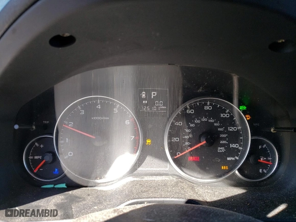 2014 Subaru Legacy 2.5i Premium with VIN 4S3BMBC68E3037330, listed as a Copart auction lot 47286505 with 125101 miles and Salvage Title. Bid and sale history available at carsss.com. Image 9.